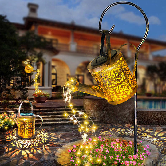 Lampe Solaire Décorative Étoile pour Jardin 1