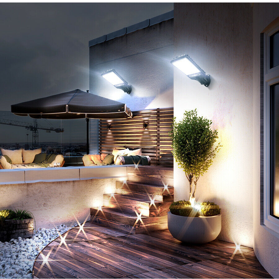 Lampe Solaire Extérieur LED Haute Performance avec Détection de Mouvement 2