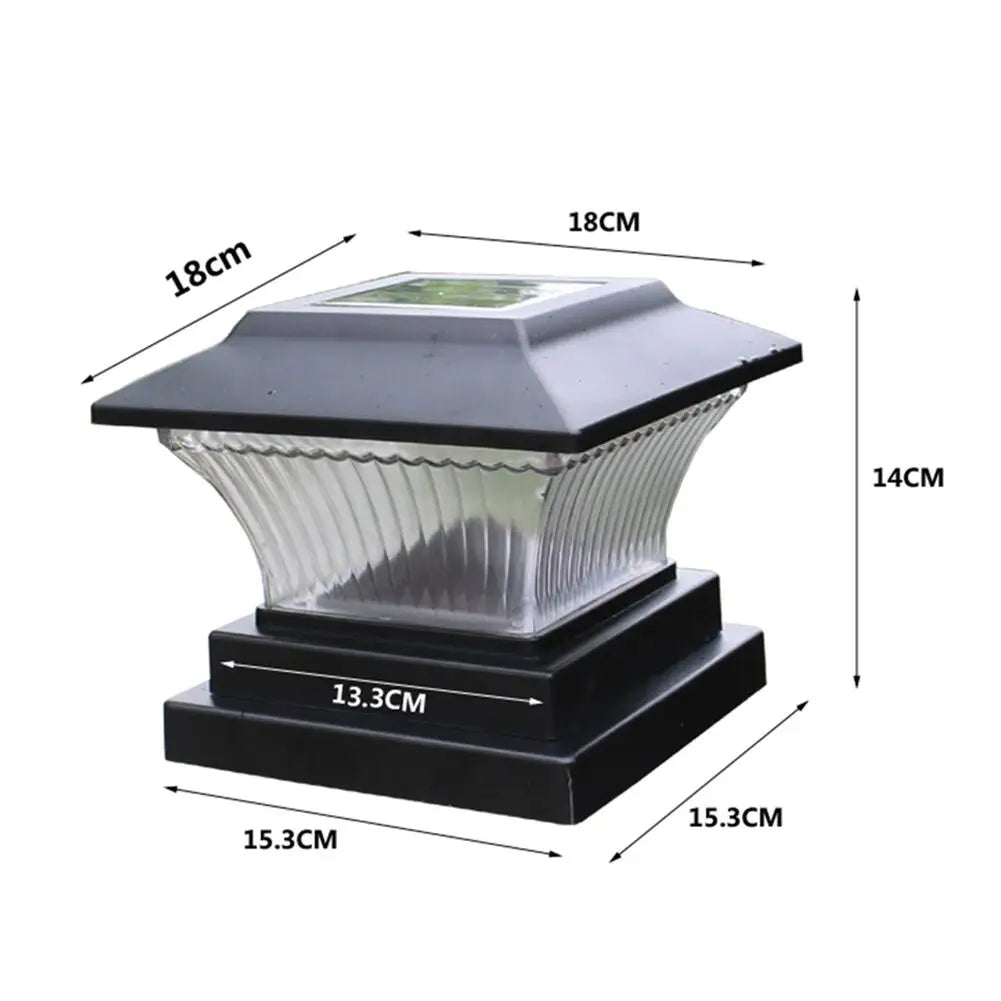Lampe Solaire Extérieur LED Moderne pour Éclairage Extérieur Sécurisé 6
