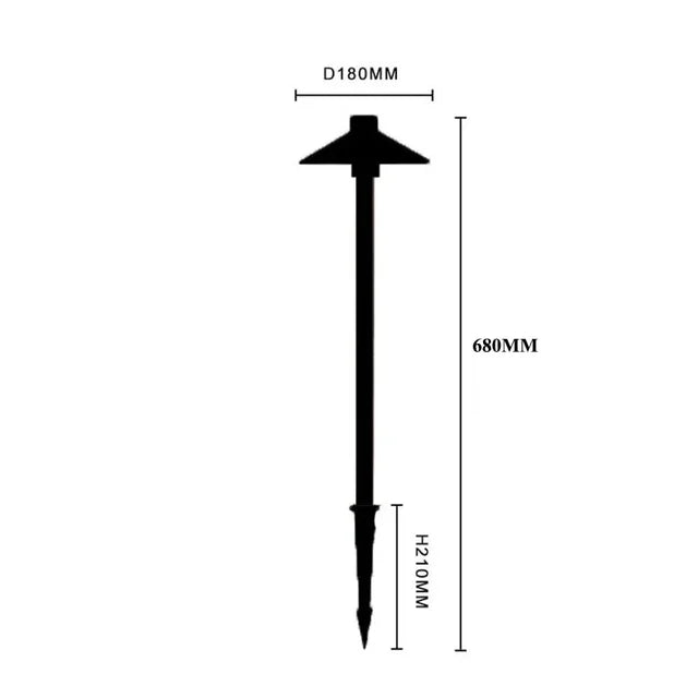 Lampe Solaire Extérieur LED Pour Jardin Éclairant Allées et Patios 6