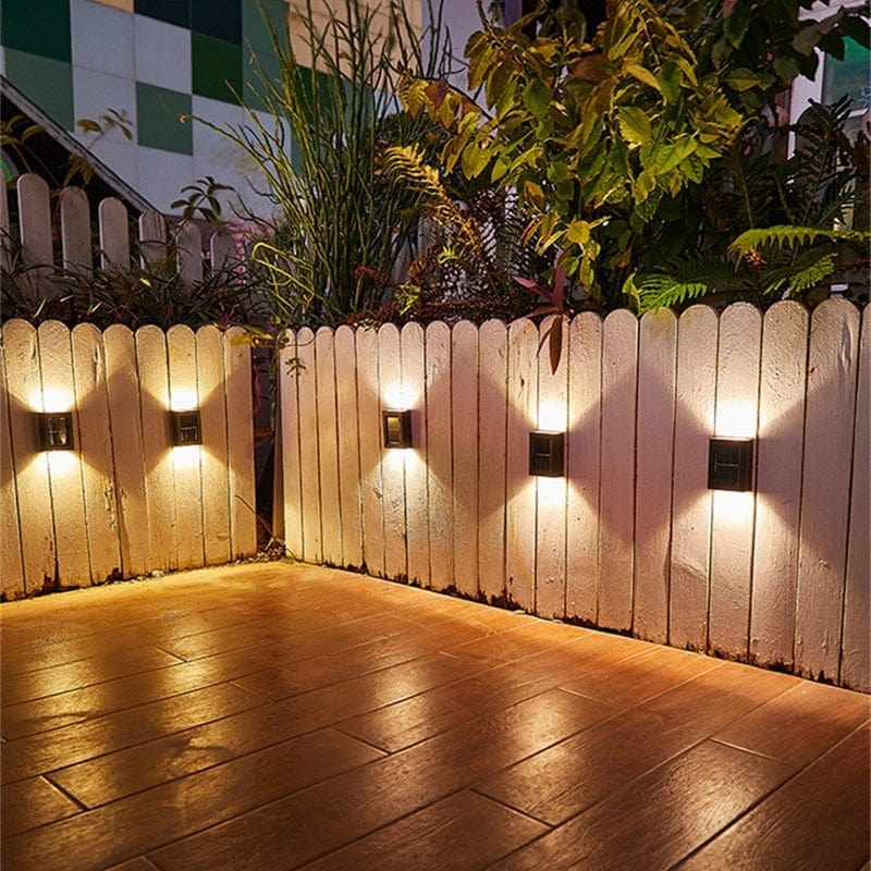 Lampe Solaire Extérieur Moderne Éclairage Automatique pour Terrasse 1