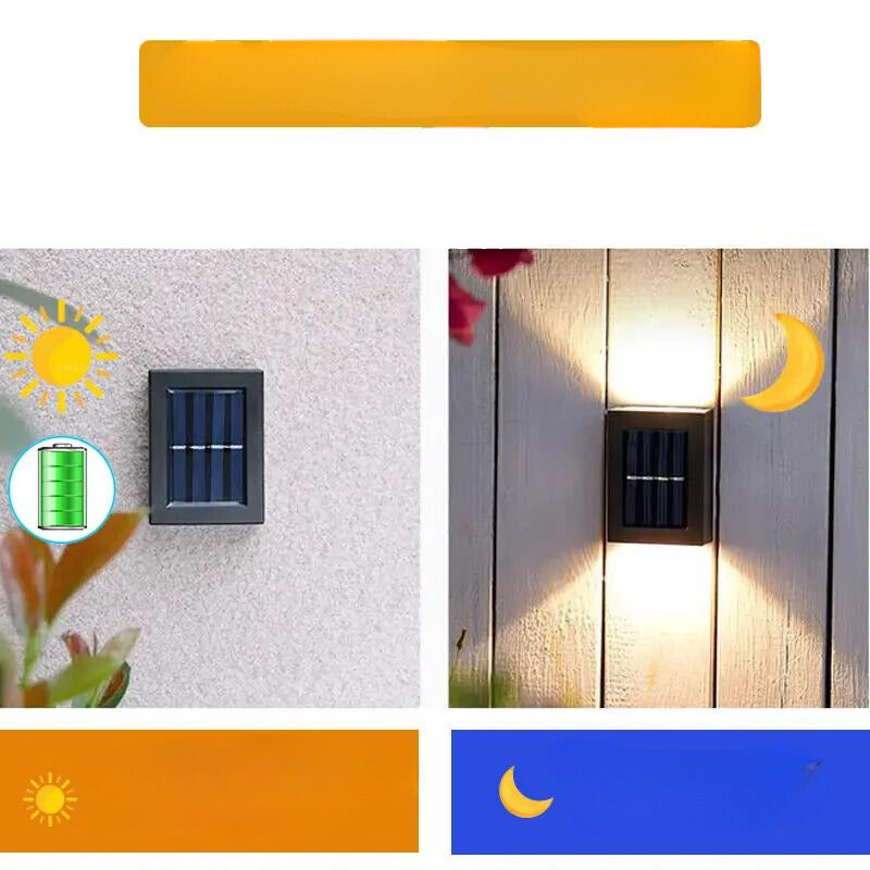 Lampe Solaire Extérieur Moderne Éclairage Automatique pour Terrasse 6