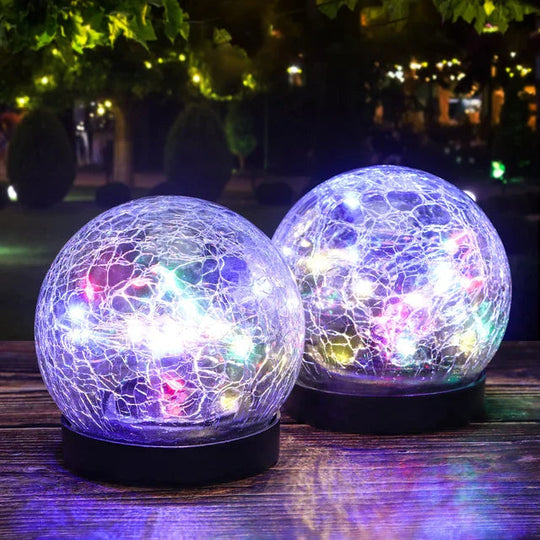 Lampe Solaire Extérieur Multicolore Éclairage Jardin LED 2