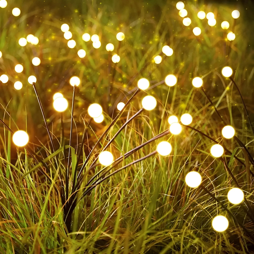 Lampe Solaire Jardin Oscillante Éclairage Extérieur Solaire Résistante aux Intempéries 4