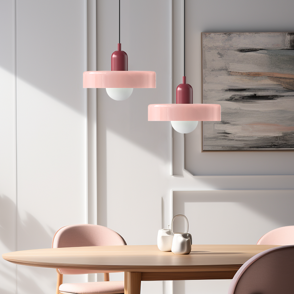 Lampe Suspendue Design Bauhaus Géométrique pour Salle à Manger 22