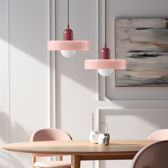 Lampe Suspendue Design Bauhaus Géométrique pour Salle à Manger 22