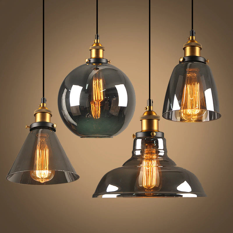 Lampe Suspendue Design Cylindrique 1