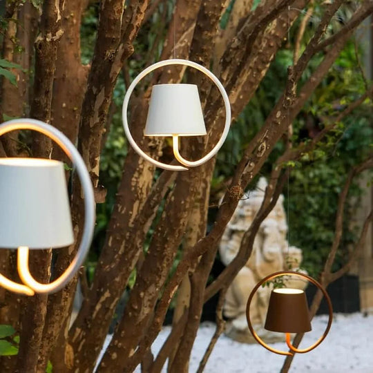 Lampe Suspendue LED Rechargeable Design Moderne avec Fonction Touch Dim 2