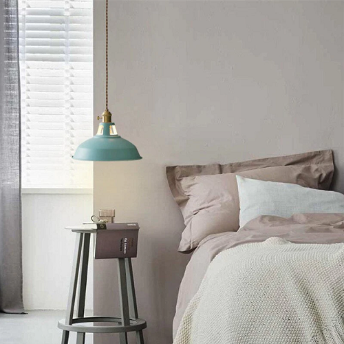 Lampe Suspendue Métal Vintage Pastel 8