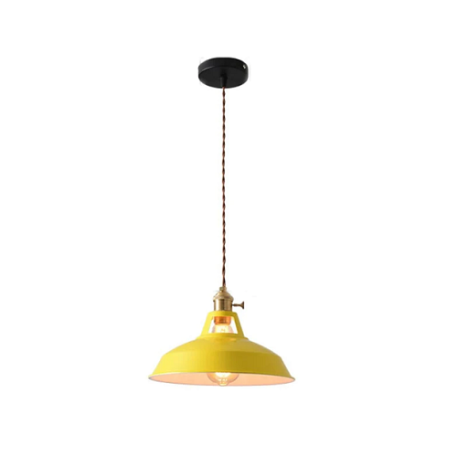 Lampe Suspendue Métal Vintage Pastel 9