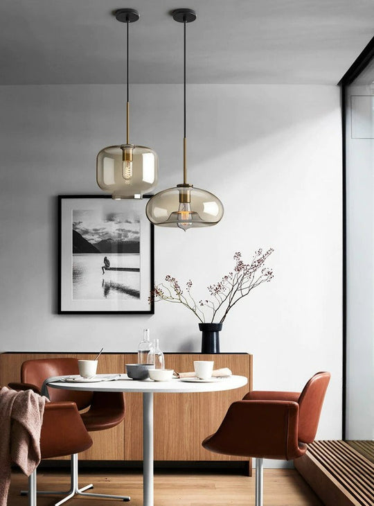 Lampe Suspendue Moderne en Verre 4