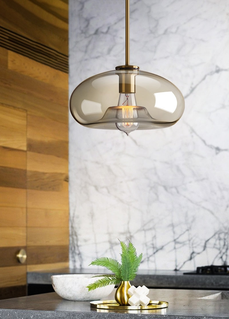 Lampe Suspendue Moderne en Verre 5
