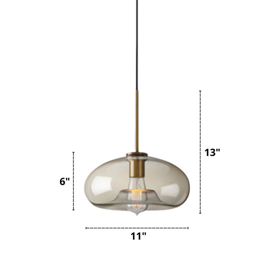 Lampe Suspendue Moderne en Verre 9