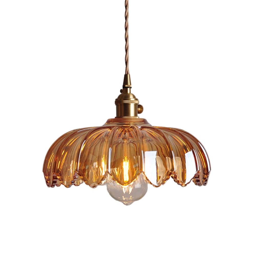 Lampe Suspendue Vintage Florale 0