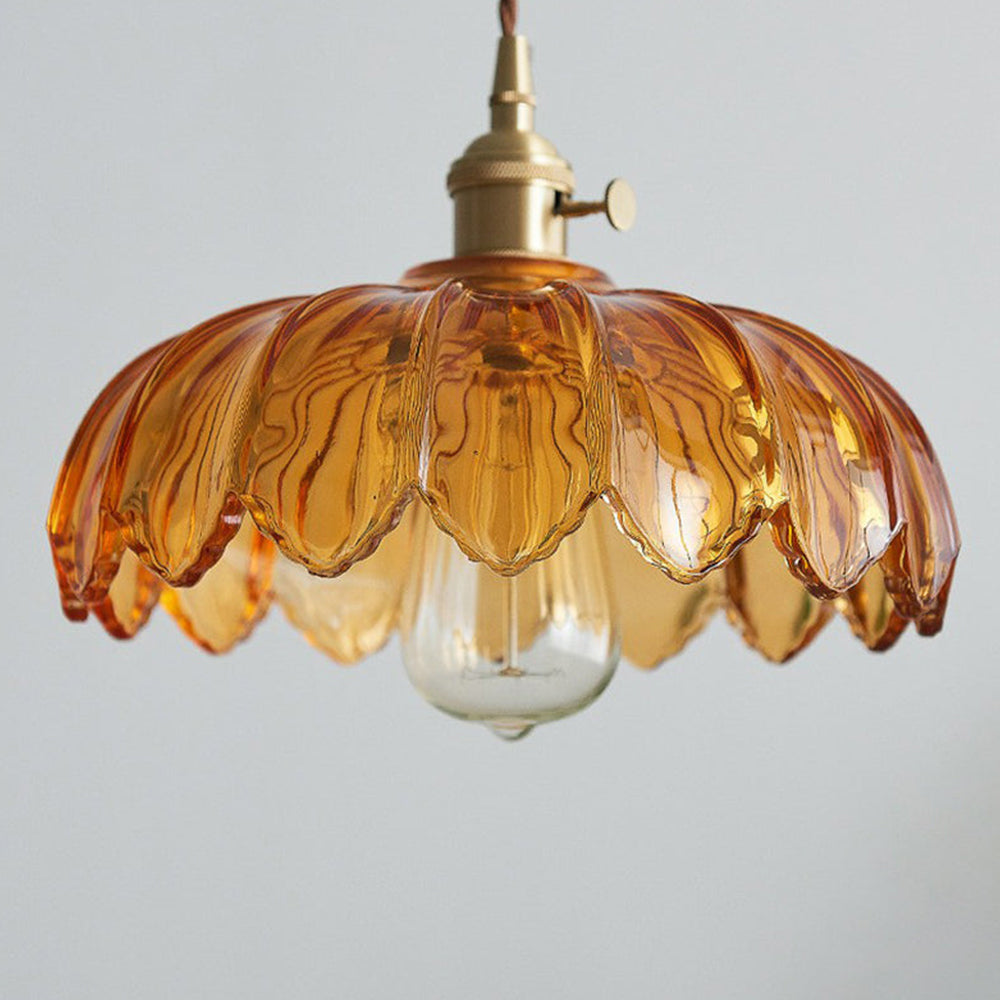 Lampe Suspendue Vintage Florale 5