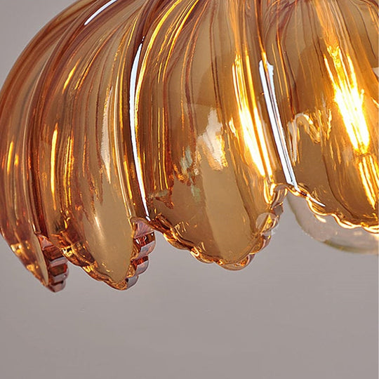 Lampe Suspendue Vintage Florale 7