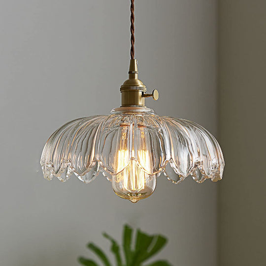 Lampe Suspendue Vintage Florale 8