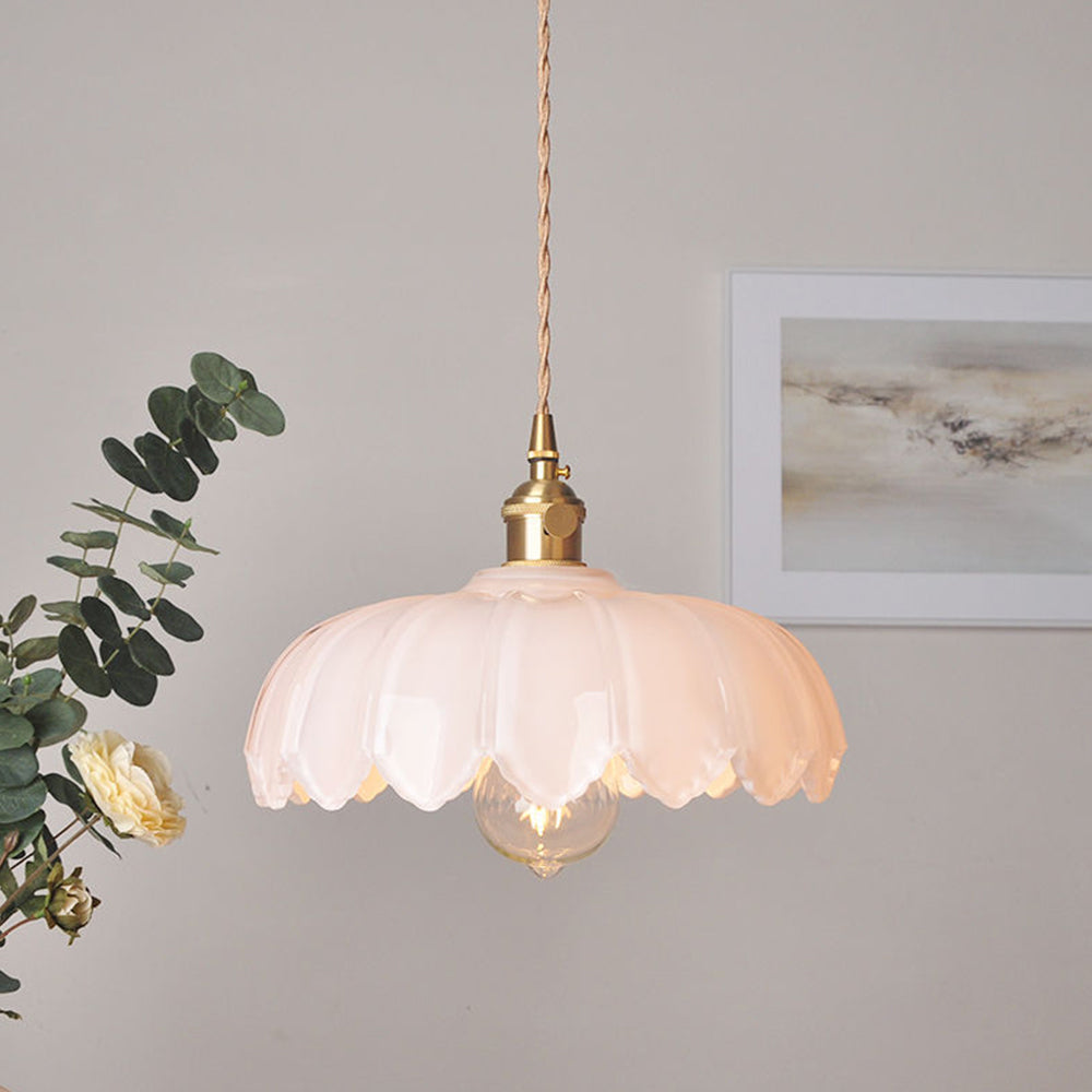 Lampe Suspendue Vintage Florale 9