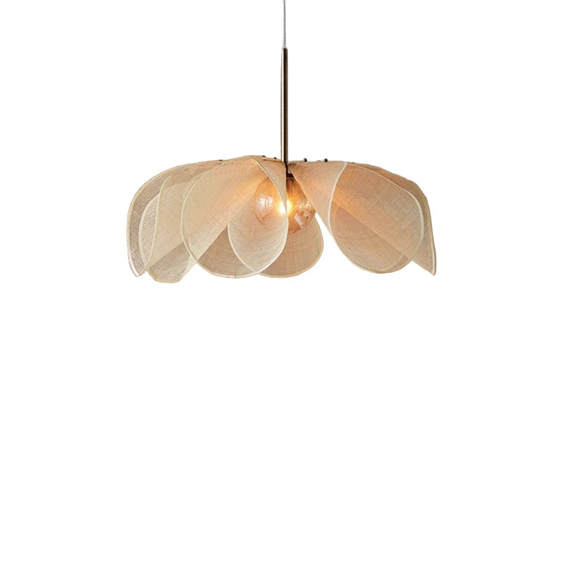 Lampe Suspendue Vintage en Tissu 0