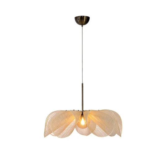 Lampe Suspendue Vintage en Tissu 5
