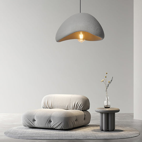 Lampe Suspendue Wabi-Sabi Cocoon Design Minimaliste pour Salon et Salle à Manger 3
