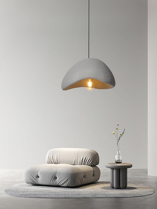Lampe Suspendue Wabi-Sabi Cocoon Design Minimaliste pour Salon et Salle à Manger 7