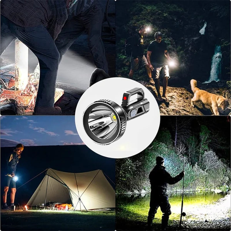 Lampe Torche Rechargeable Tactique Ultra Lumineuse 90000 Lumens 7