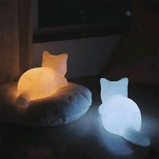 Lampe Veilleuse Chat Rêveur 1