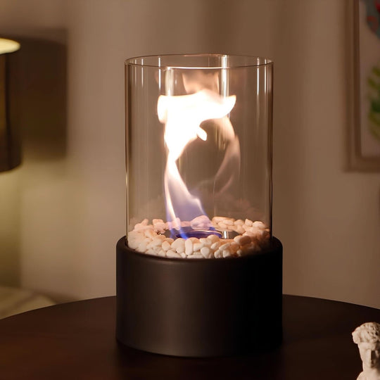Lampe à Huile en Verre Rechargeable Design Élégant 2
