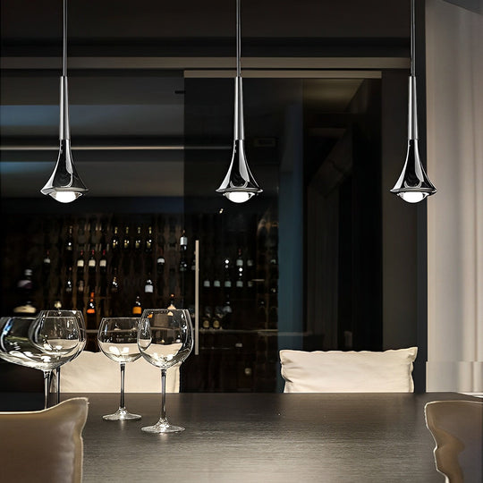 Lampe à Suspension Design Goutte d'Eau Moderne 9