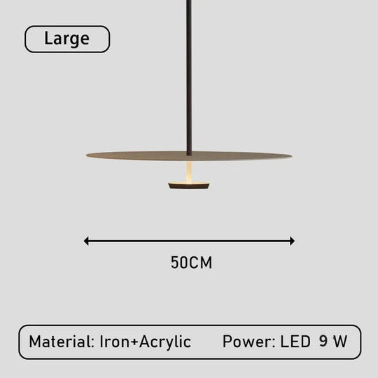 Lampe à Suspension Moderne Design Minimaliste pour Salon et Salle à Manger 7