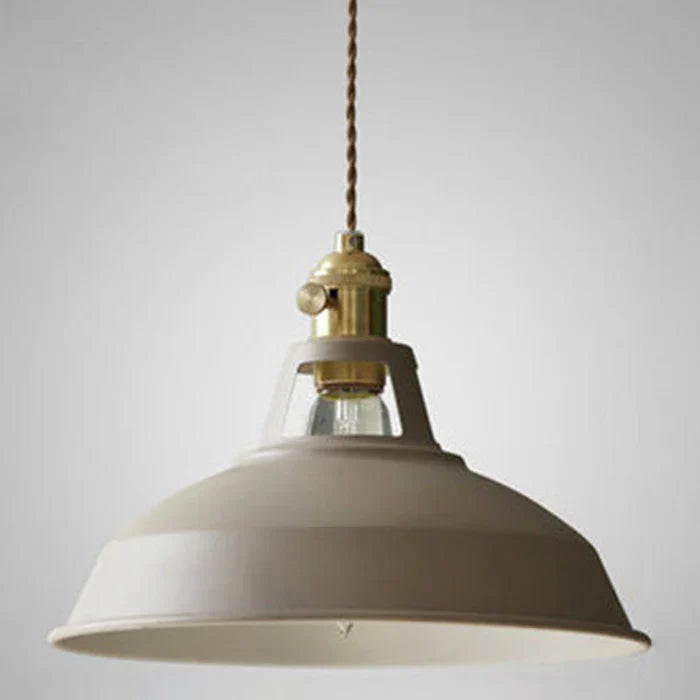 Lampe à Suspension Rétro Industrielle Design Authentique 1