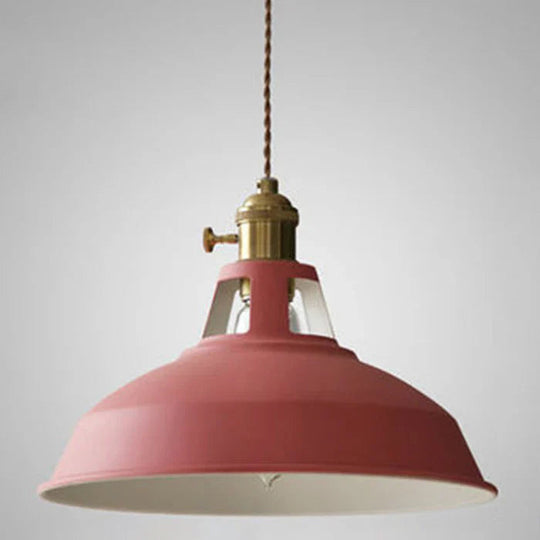 Lampe à Suspension Rétro Industrielle Design Authentique 3