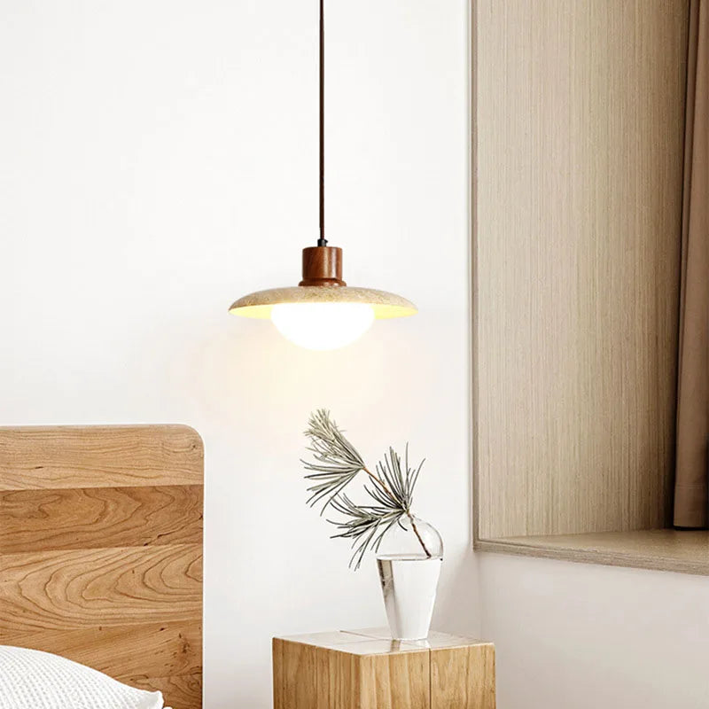 Lampe à Suspension Wabi Sabi Design Rustique pour Intérieur 5