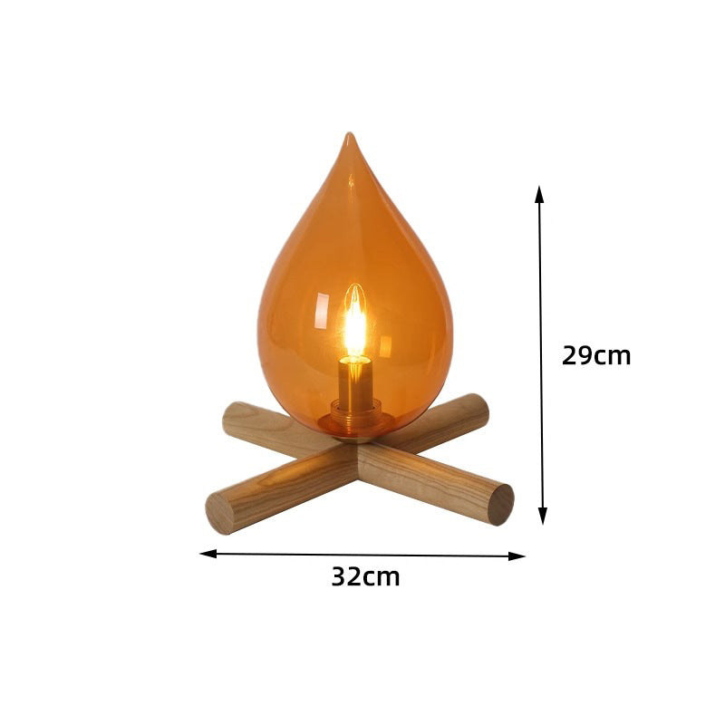 Lampe d'Ambiance Décorative LED avec Effet Flamme 3