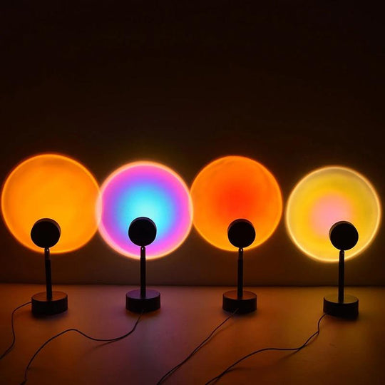 Lampe d Ambiance LED Projection Coucher de Soleil pour Salon 4