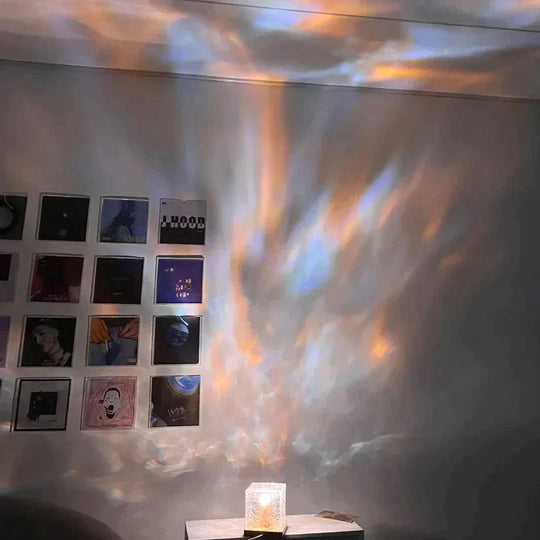 Lampe d'Ambiance Vague avec Télécommande pour Salon 5
