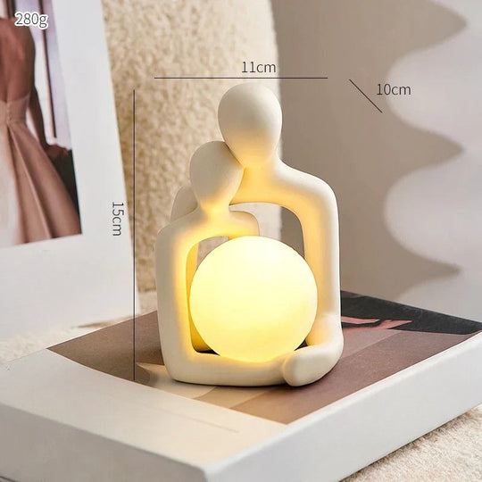 Lampe d'Ambiance en Céramique Design Unique 3