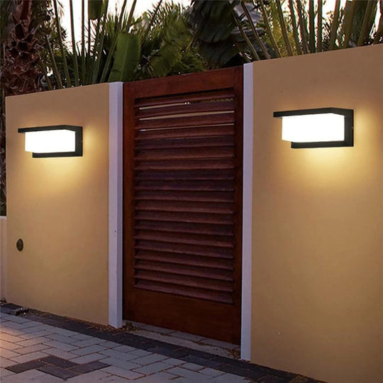 Lampe d'extérieur LED Horizontale Moderne 3
