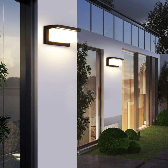 Lampe d'extérieur LED Horizontale Moderne 4