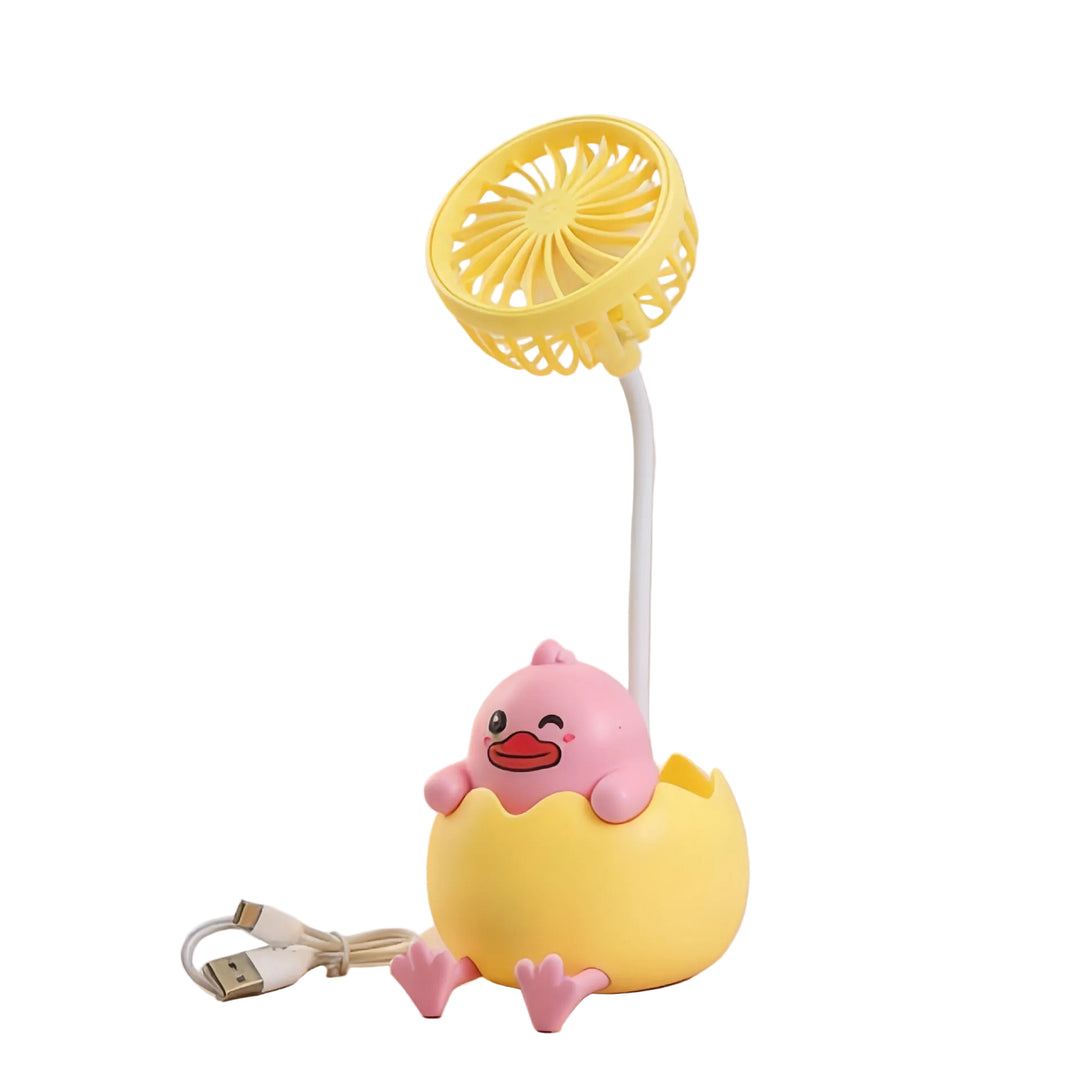 Lampe de Bureau Femme avec Ventilateur Intégré 0