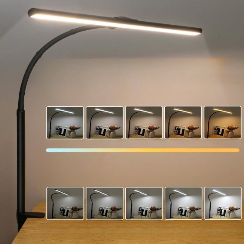Lampe de Bureau LED Flexible Col de Cygne 1