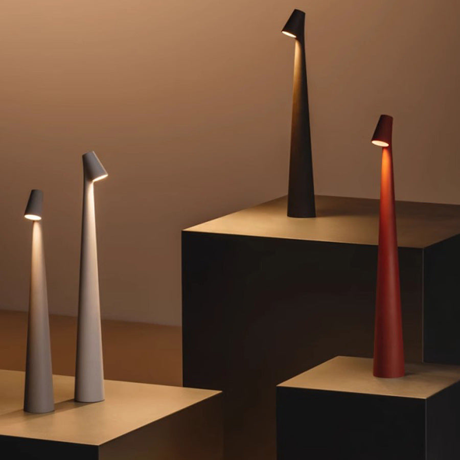 Lampe de Bureau LED Minimaliste Sans Fil Design Moderne 5