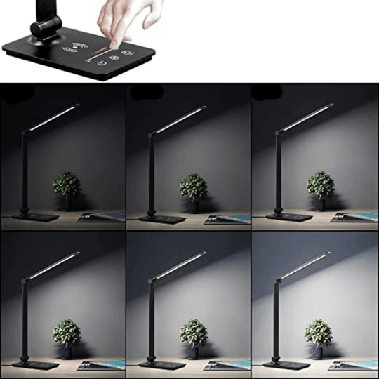 Lampe de Bureau LED Moderne avec Chargement Sans Fil 2