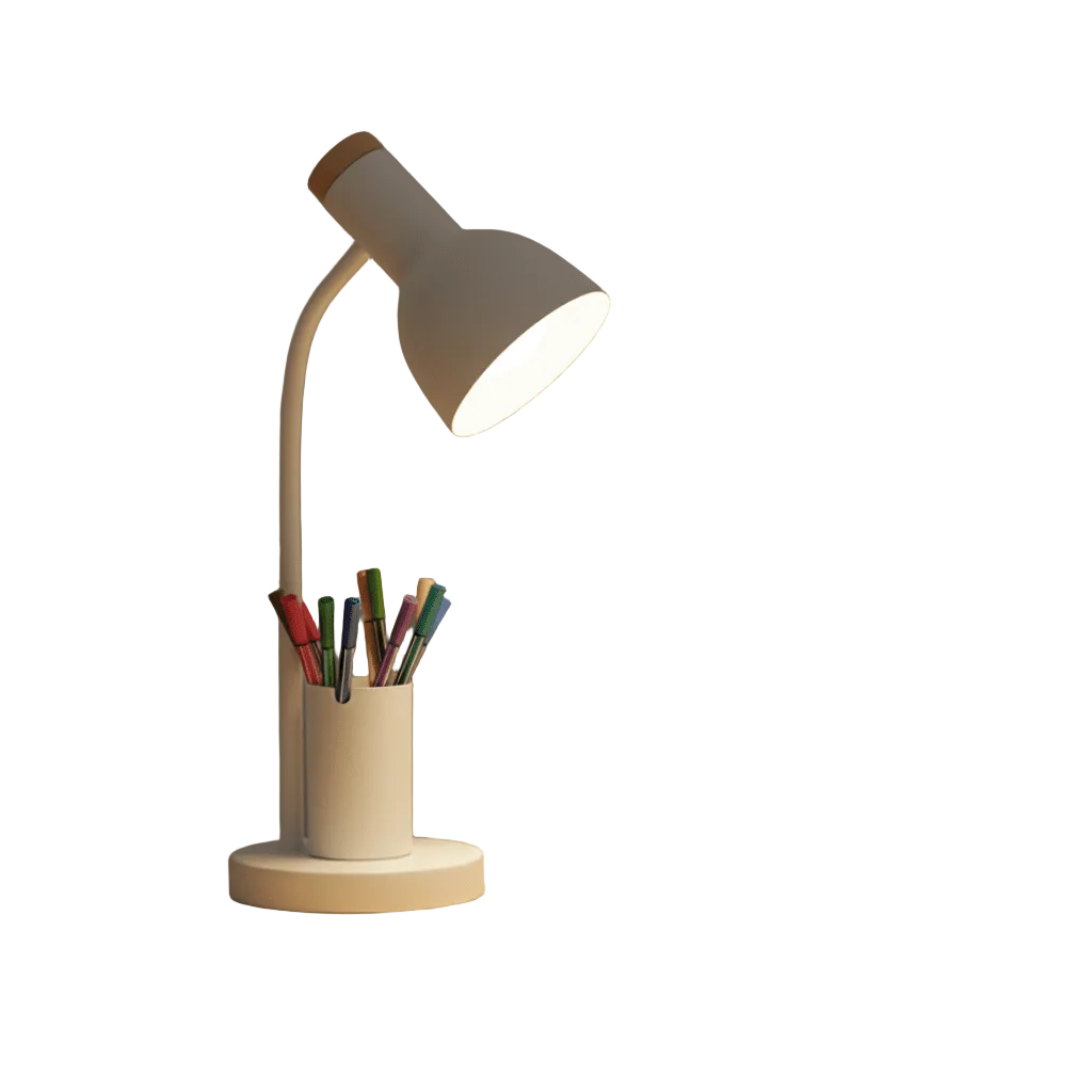 Lampe de Bureau LED Moderne avec Porte-Stylo 0