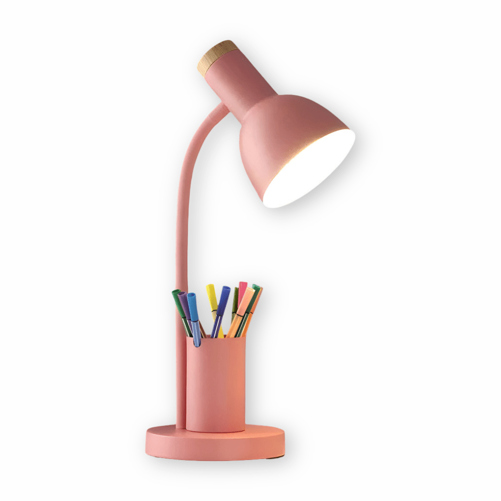 Lampe de Bureau LED Moderne avec Porte-Stylo 11