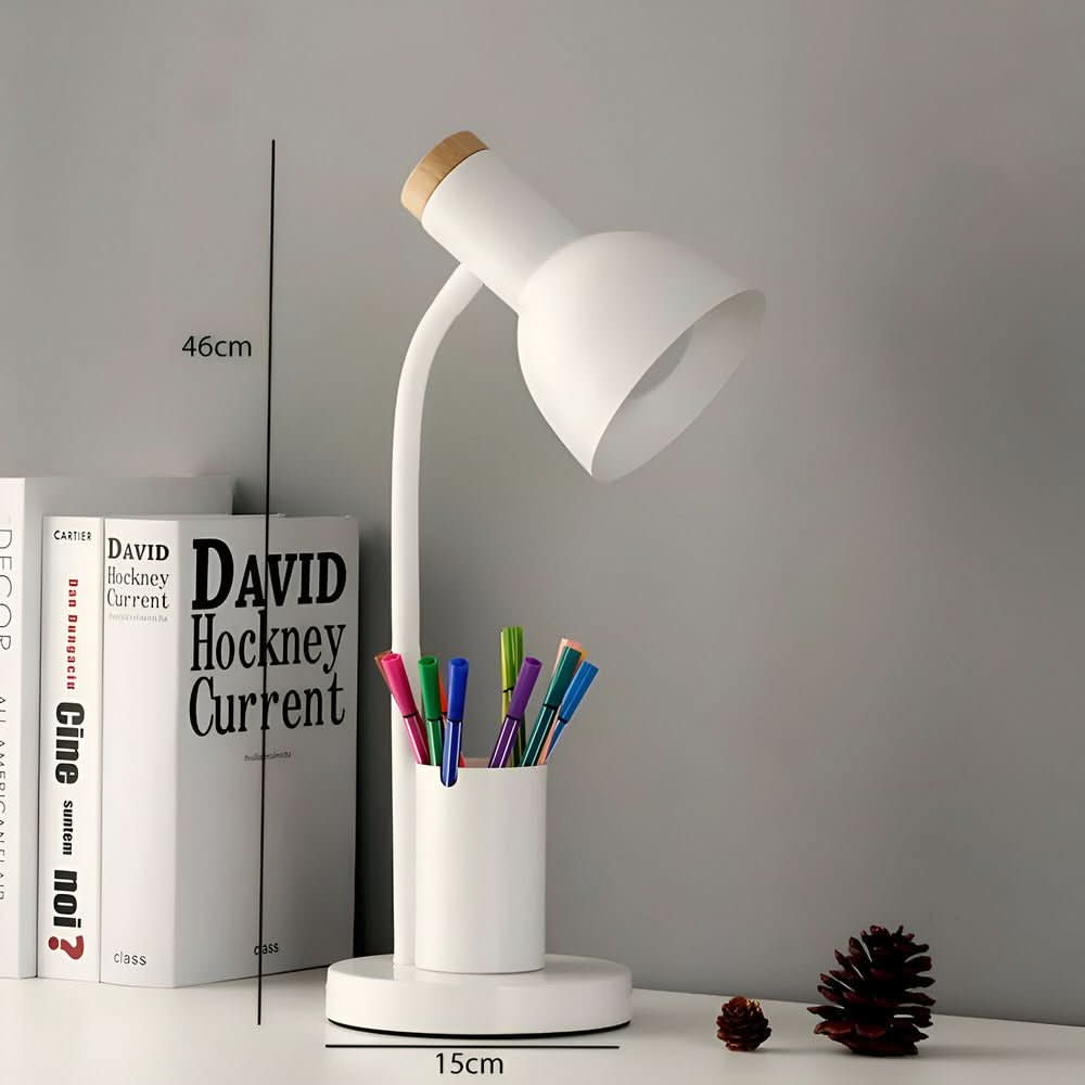 Lampe de Bureau LED Moderne avec Porte-Stylo 5