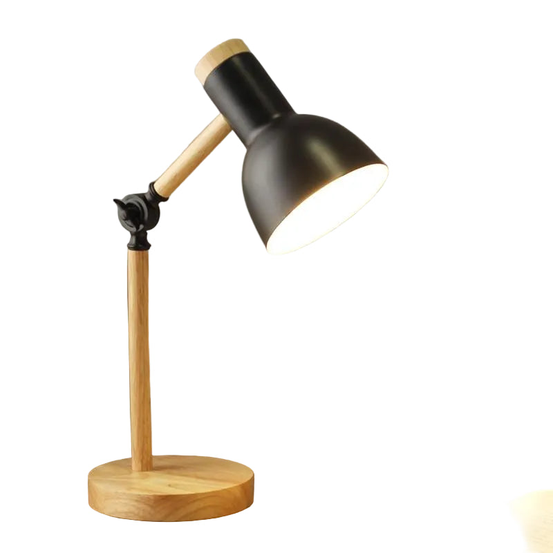 Lampe de Bureau Nordique Minimaliste en Bois 0