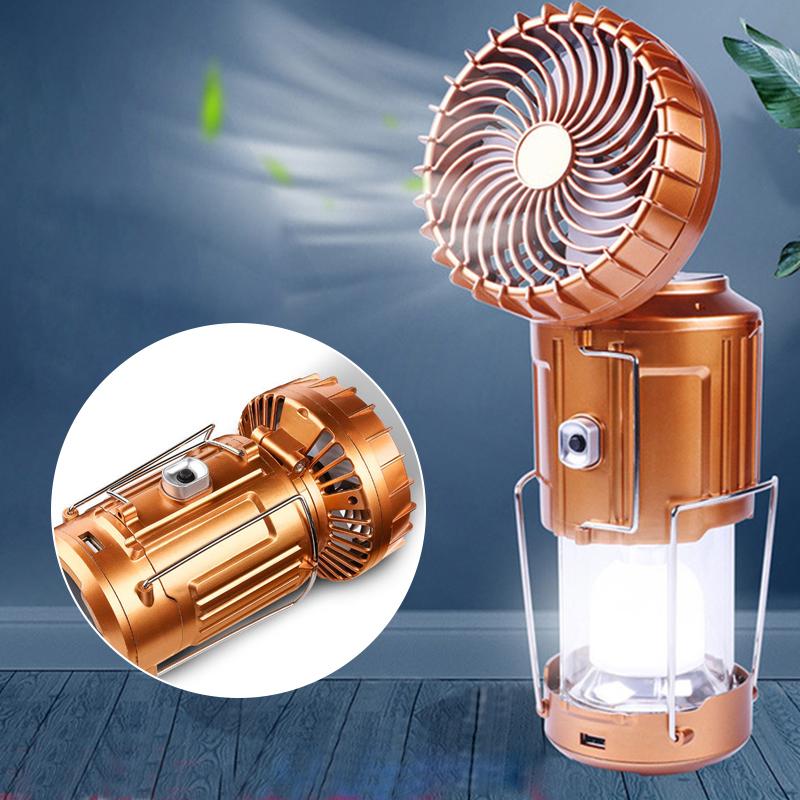 Lampe de Camping LED avec Ventilateur Intégré 1