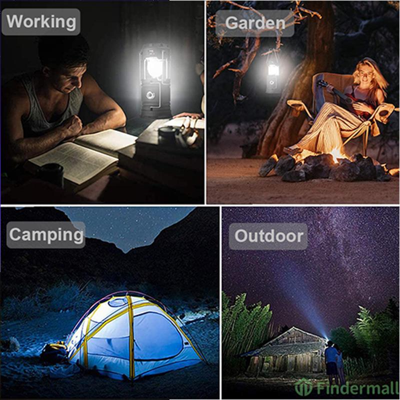 Lampe de Camping LED avec Ventilateur Intégré 3